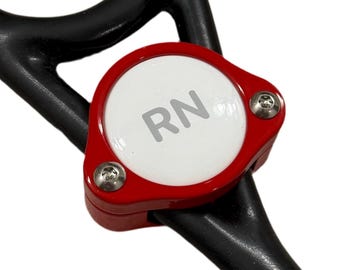 Stethoscope Airtag Holder | 6061 AIRCRAFT-GRADE Aluminum | Stainless-Steel Security Screws