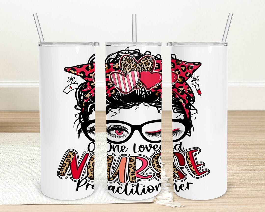 Leopard Nurse Life 20 Oz Tumbler Wrap PNG (digital Download) - Etsy