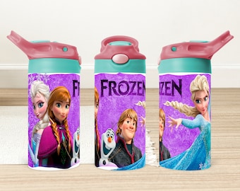 Vaso infantil Frozen Princesses de 355 ml (descarga digital)