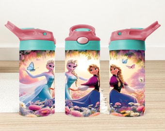Vaso infantil de 355 ml con diseño de Princesa Frozen (descarga digital)