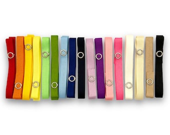 Grosgrain Ribbon for Pacifier Clip – 17 Colors