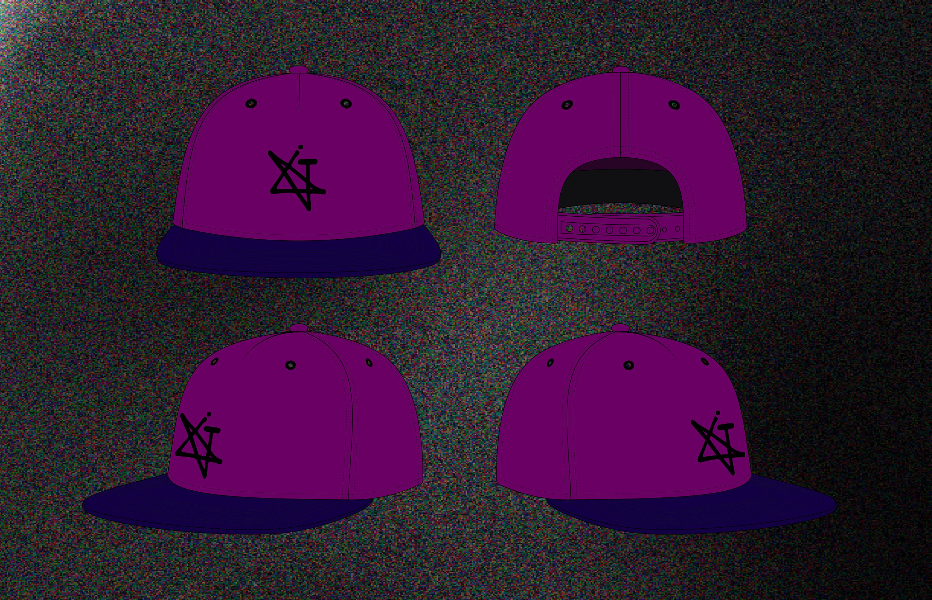 5 Panel Snapback Hat Mockup: Streetwear Tech Pack (AI, PNG) - Etsy