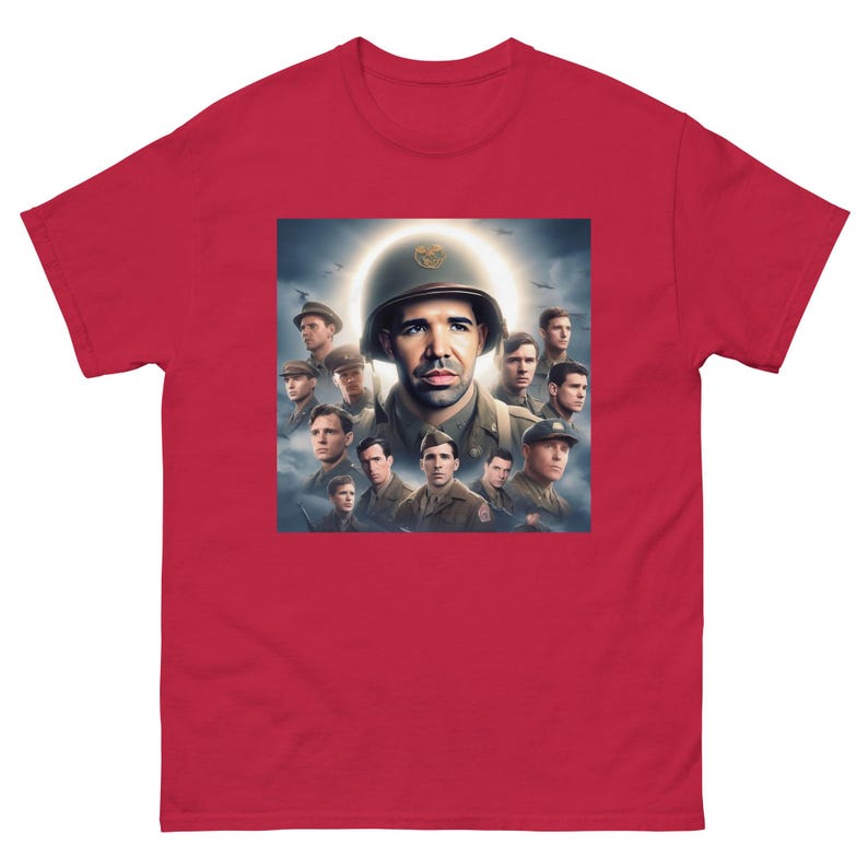 Saving Private Drake T-Shirt | Funny Parody Graphic Tee | Viral Meme Shirt | Unique Internet Culture Apparel