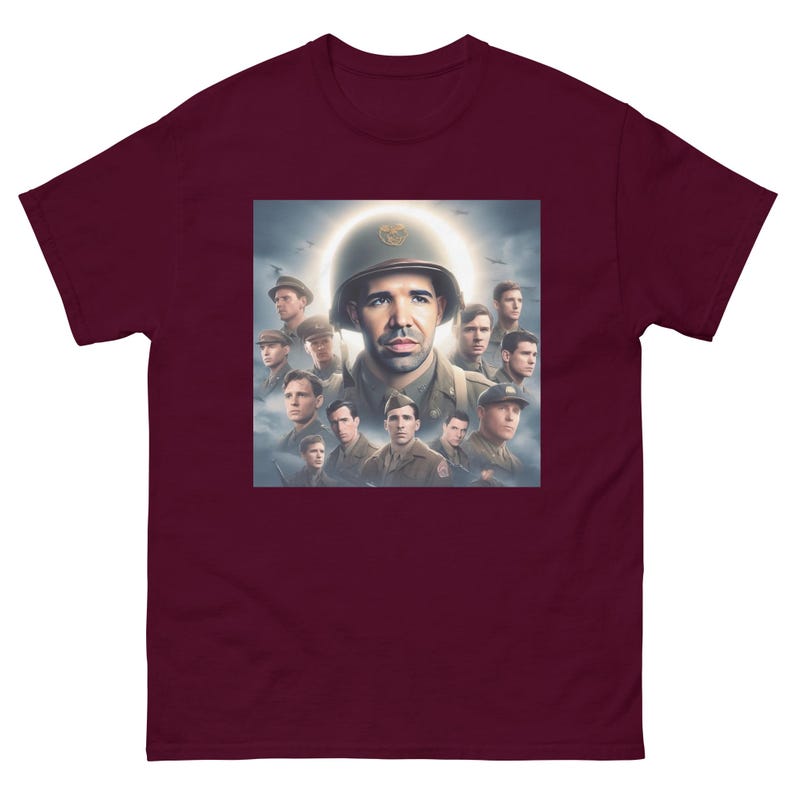 Saving Private Drake T-Shirt | Funny Parody Graphic Tee | Viral Meme Shirt | Unique Internet Culture Apparel