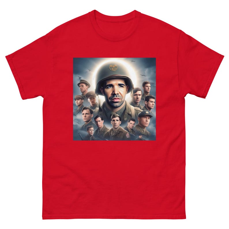 Saving Private Drake T-Shirt | Funny Parody Graphic Tee | Viral Meme Shirt | Unique Internet Culture Apparel