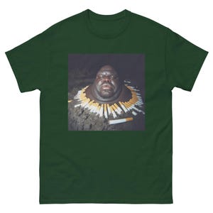 Gumbo Slice Funny Meme T-Shirt | Black Guy in Swamp Surrounded by Cigarettes | Viral Humor Tee | Unique Meme Merch