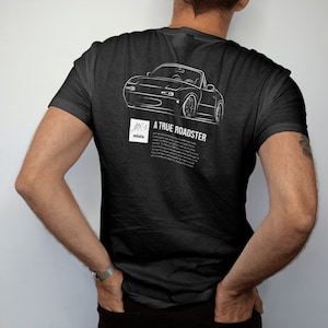 Miata MX-5 Car Tee Shirt / Exotic Car  / JDM Sports Car / Mazda Miata MX-5 / Tee Shirt / Roadster