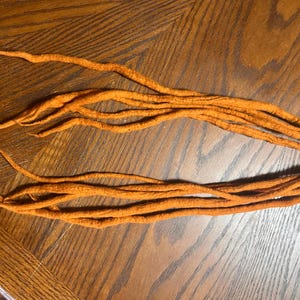 5 DE 18-20” Kupferwolle Dreadlocks