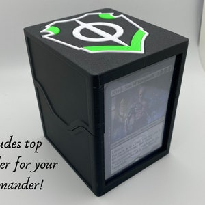 Compact MTG Commander/EDH Deck Box - Infect