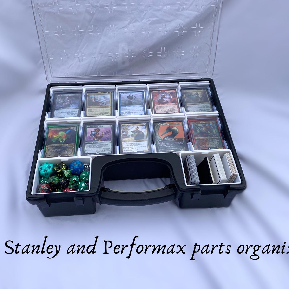 Toolbox Commander Deck Box Inserts With Toploaders: Stanley & Performax Compatible - Etsy