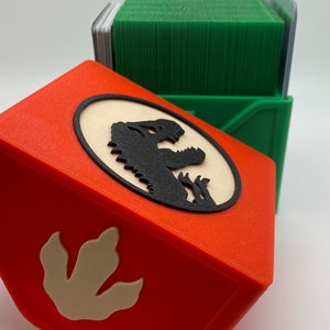 Scatola compatta per mazzo MTG Commander/EDH - Dinosauro