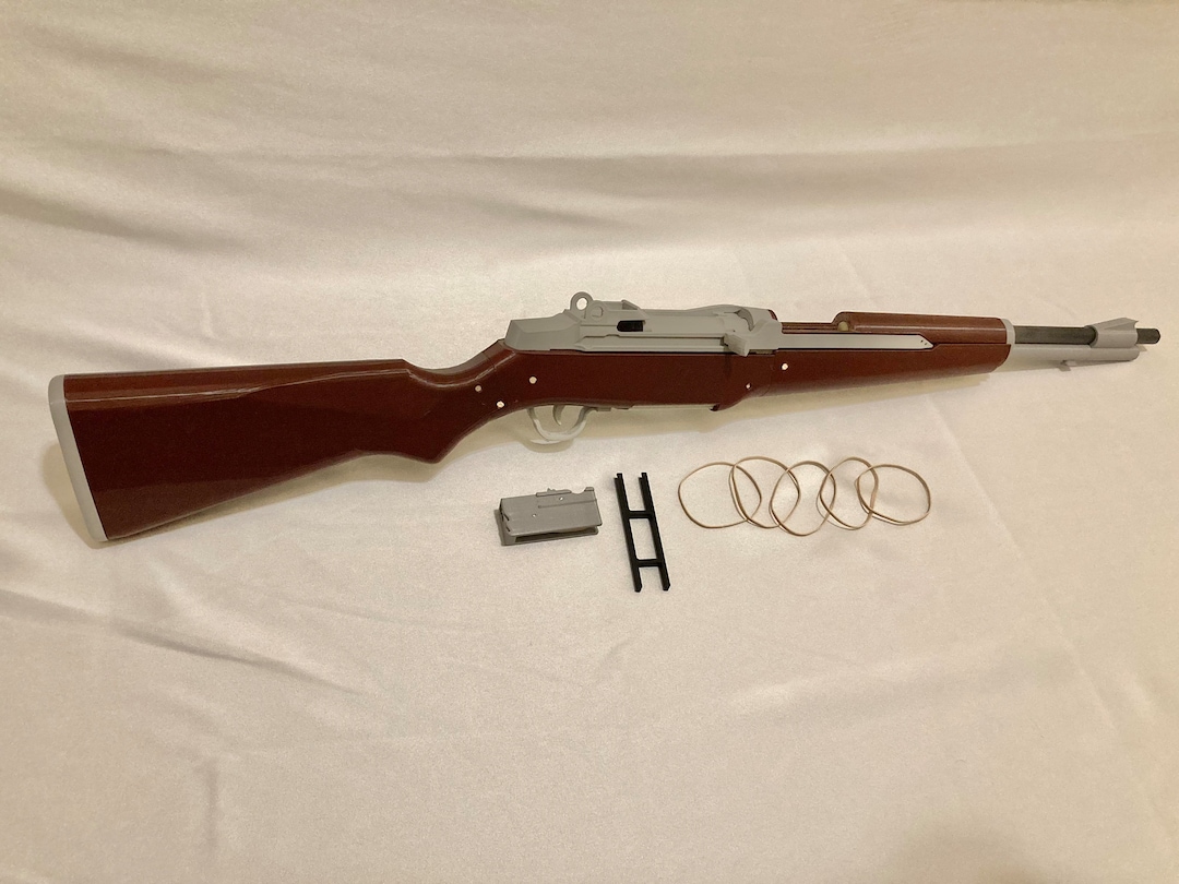 M1 Garand Rubber Band Gun. 3D Printed Semiautomatic Clip Etsy