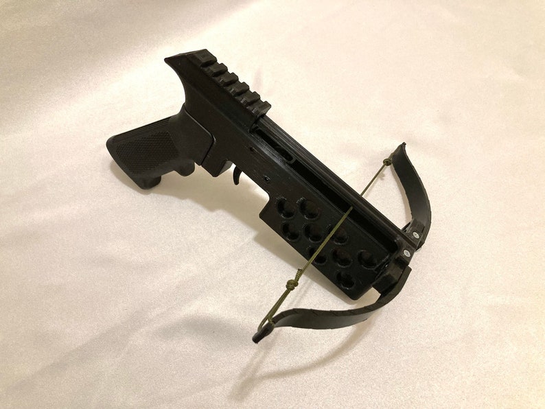 3D Printed Foam Dart Crossbow Pistol. Halflength Darts, Fulllength