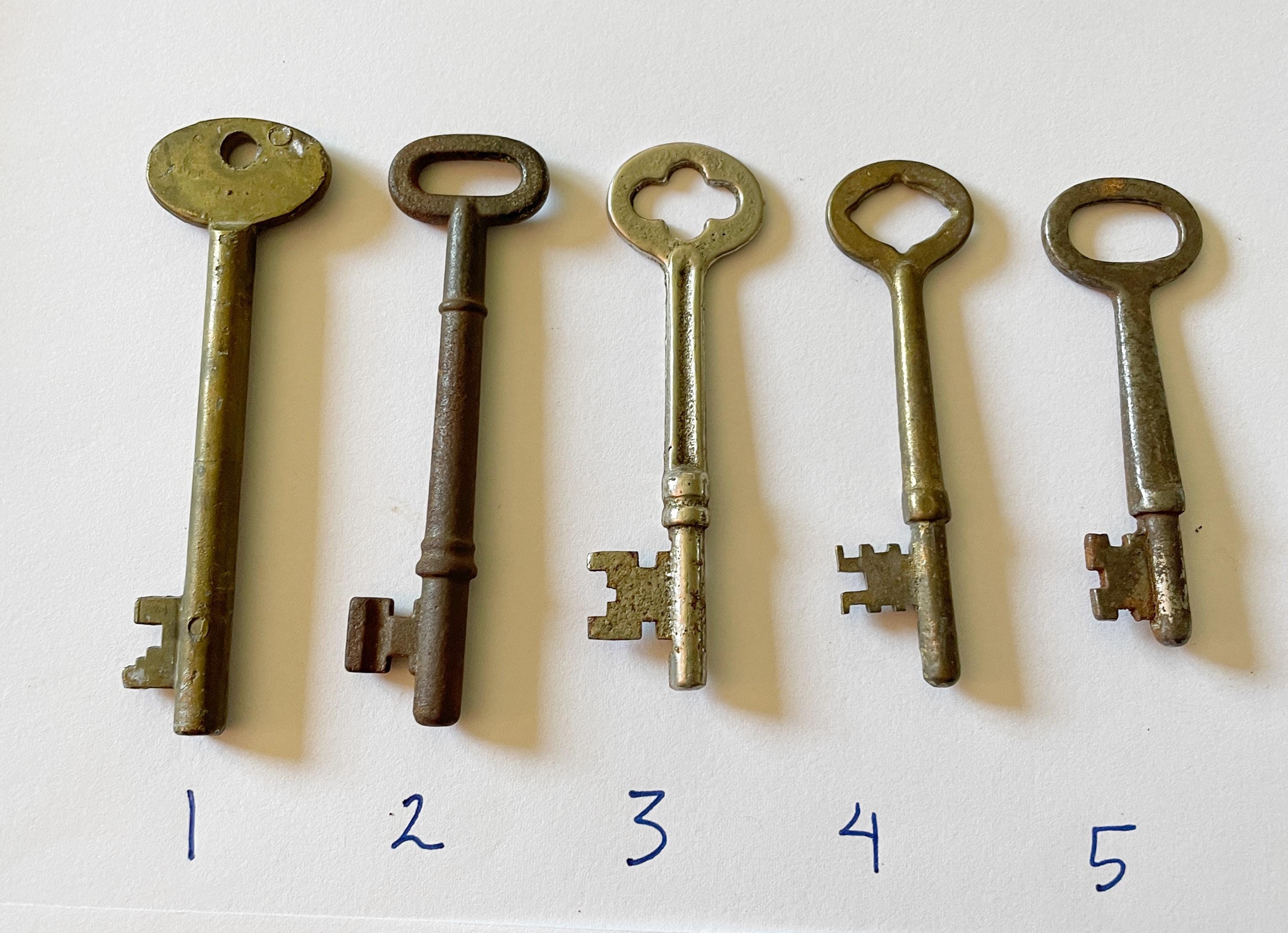 Antique Skeleton Key - Various Sizes and Shapes - Etsy