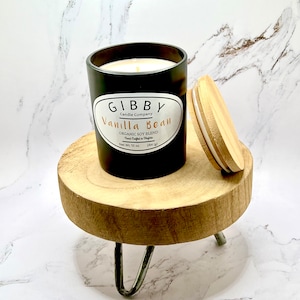 Vanilla Bean 10 oz Handmade Scented candle