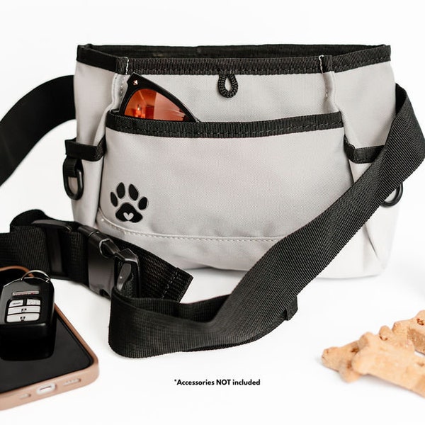 Dog Treat Pouch for Training - Dog Walking Fanny Pack Dog Training Treat Pouch - Treat Pouches for Pet Training - Pet Products Pet Supplies