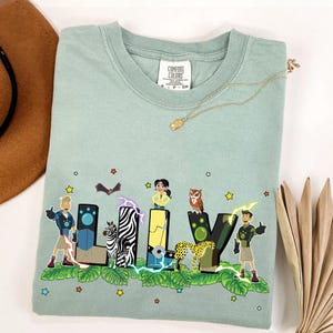 Personalized Custom Name Disney Wild Kratts Themed Tee, Wild Kratts Martin Aviva Chris Tee, Comfort Color,Shirt For Kid, Family Matching Tee