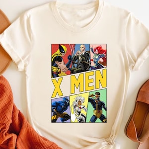 Disney X- Men Group Photo Shoot T-shirt, X- Men Shirt, Disneyland Family Matching Shirt, Magic Kingdom Tee, Epcot Theme Park Gift Shirt