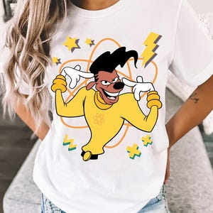 Disney A Goofy Movie Powerline Portrait Shirt, A Goofy Movie Shirt, Comfort Color, Disney Family Matching Shirt, Epcot Theme Park Gift Shirt