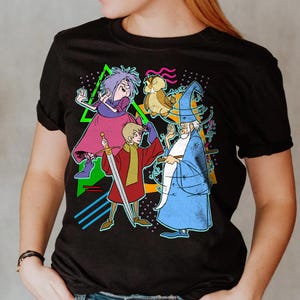 Disney The Sword In The Stone Characters Group Shot Retro Shirt, Disney Shirt, Comfort Color, Magic Kingdom Tee, Epcot Theme Park Gift Shirt