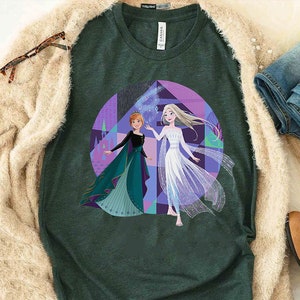 Frozen Elsa & Anna Sisterhood Funny T-Shirt, Comfort Color, Disneyland Family Matching Shirt Magic Kingdom Tee, Epcot Theme Park Gift Shirt