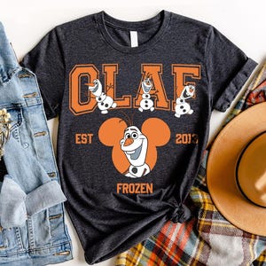 Disney Frozen Olaf Est 2013 Funny Posing Shirt, Disney Shirt, Comfort Color, Disneyland Family Matching Shirt, Epcot Theme Park Gift Shirt