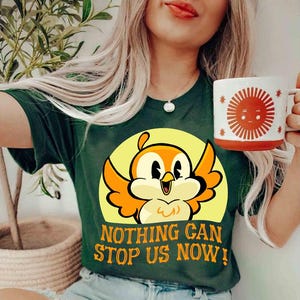 Disney Mickey Mouse Runaway Railway Chuuby Bird Nothing Can Stop Us Now Shirt, Comfort Color, Magic Kingdom Tee, Epcot Theme Park Gift Shirt