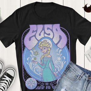 Disney Frozen Movie Queen Elsa Let It Go Shirt, Disney Snow Queen Tee, Comfort Color, Disney Matching Shirt, Epcot Theme Park Gift Shirt