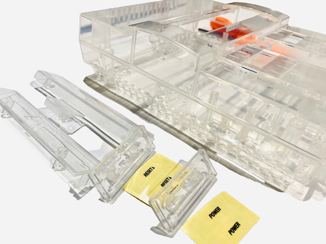 Clear Super Nintendo Replacement Shell W/tools & All Parts Etsy