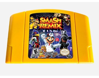 Smash Bros Remix Version 1.5+ Latest Version N64 Game