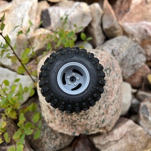 1.0 inch Deep Dish Raindrop Wheels SCX24