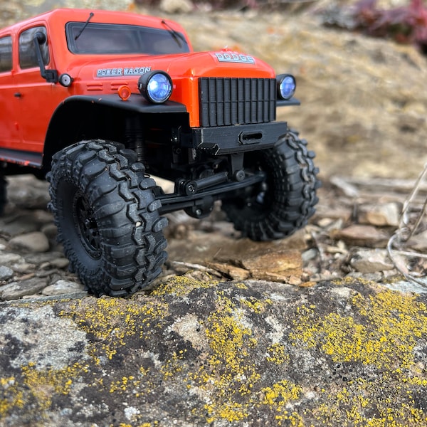 SCX24 Power Wagon High Clearance Front Bumper