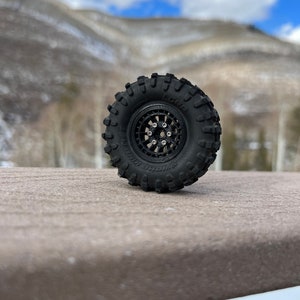 1.0 Inch Rally Wheel SCX24 TRX4M FCX24