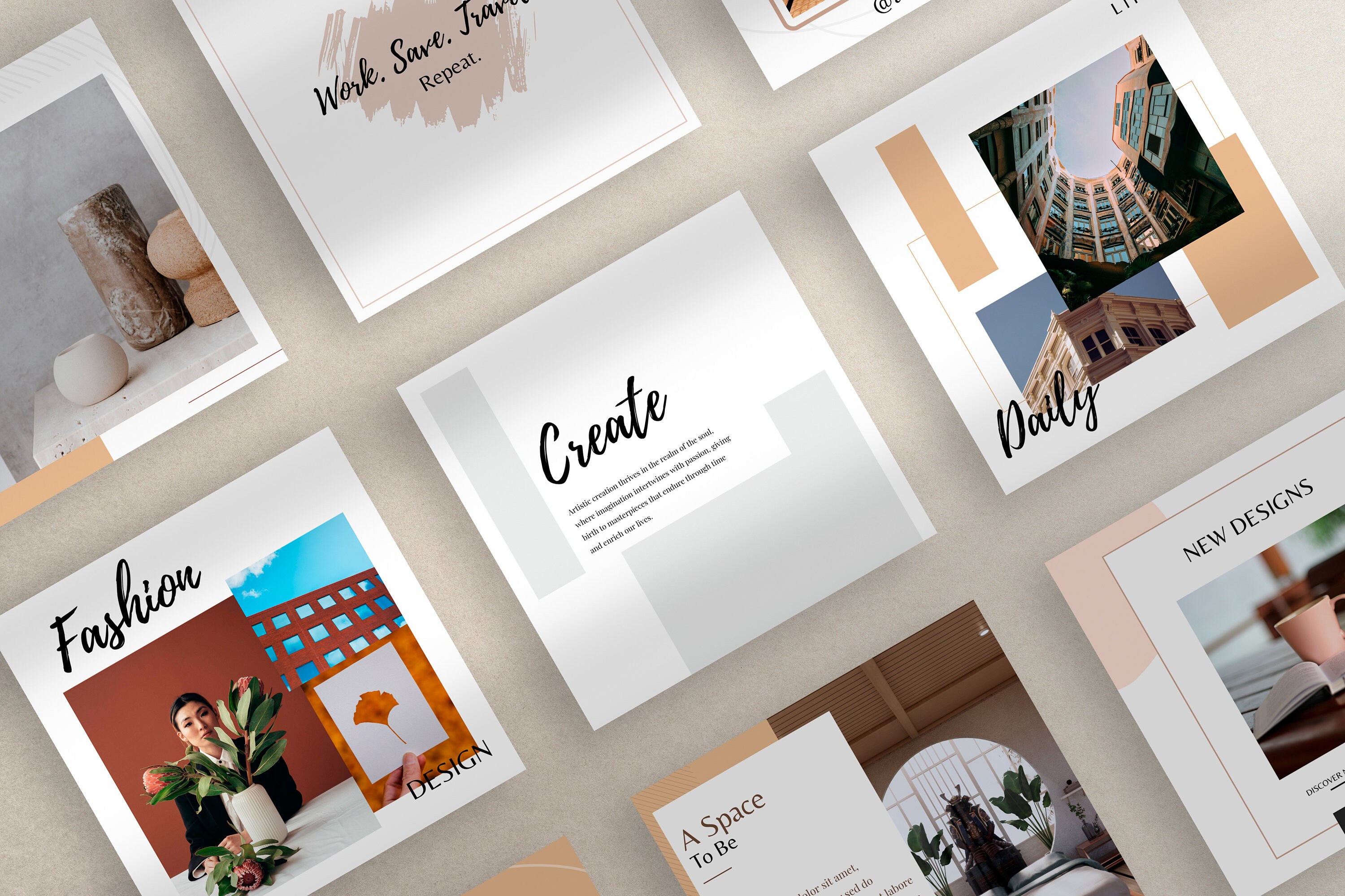 Paquete de 20 plantillas de Canva para publicaciones de - Etsy España
