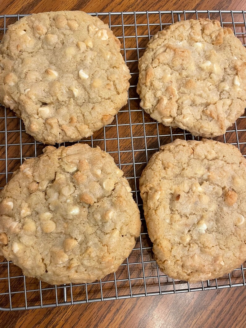 Macadamia White Chip Cookies Homemade Macadamia Nut image 3