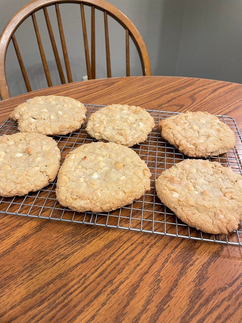 Macadamia White Chip Cookies Homemade Macadamia Nut image 4