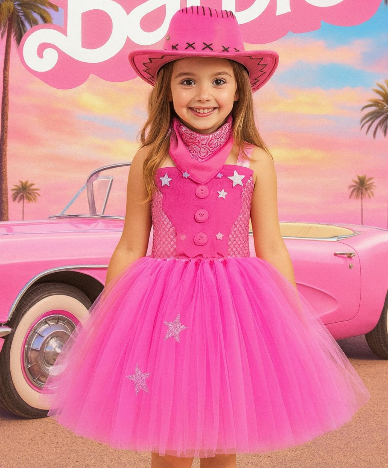 Barbie Pink Cowgirl Costume