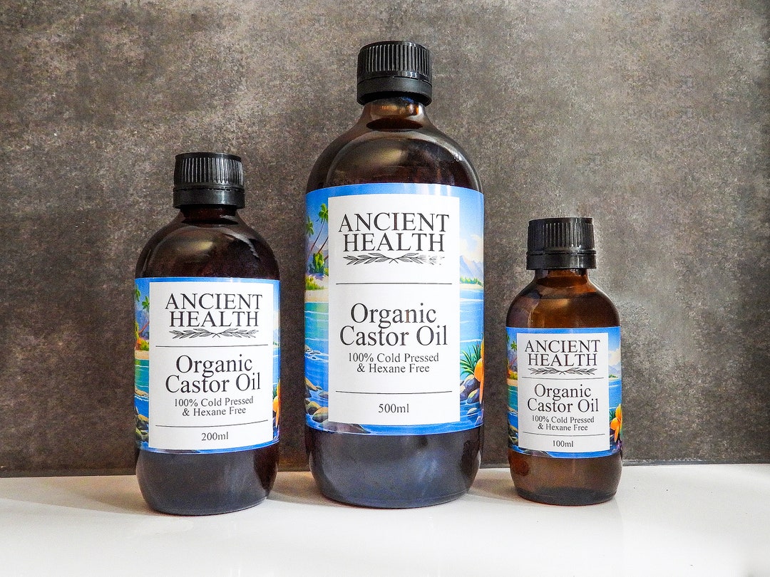 Organic, Cold Pressed & Hexane Free Castor Oil Etsy