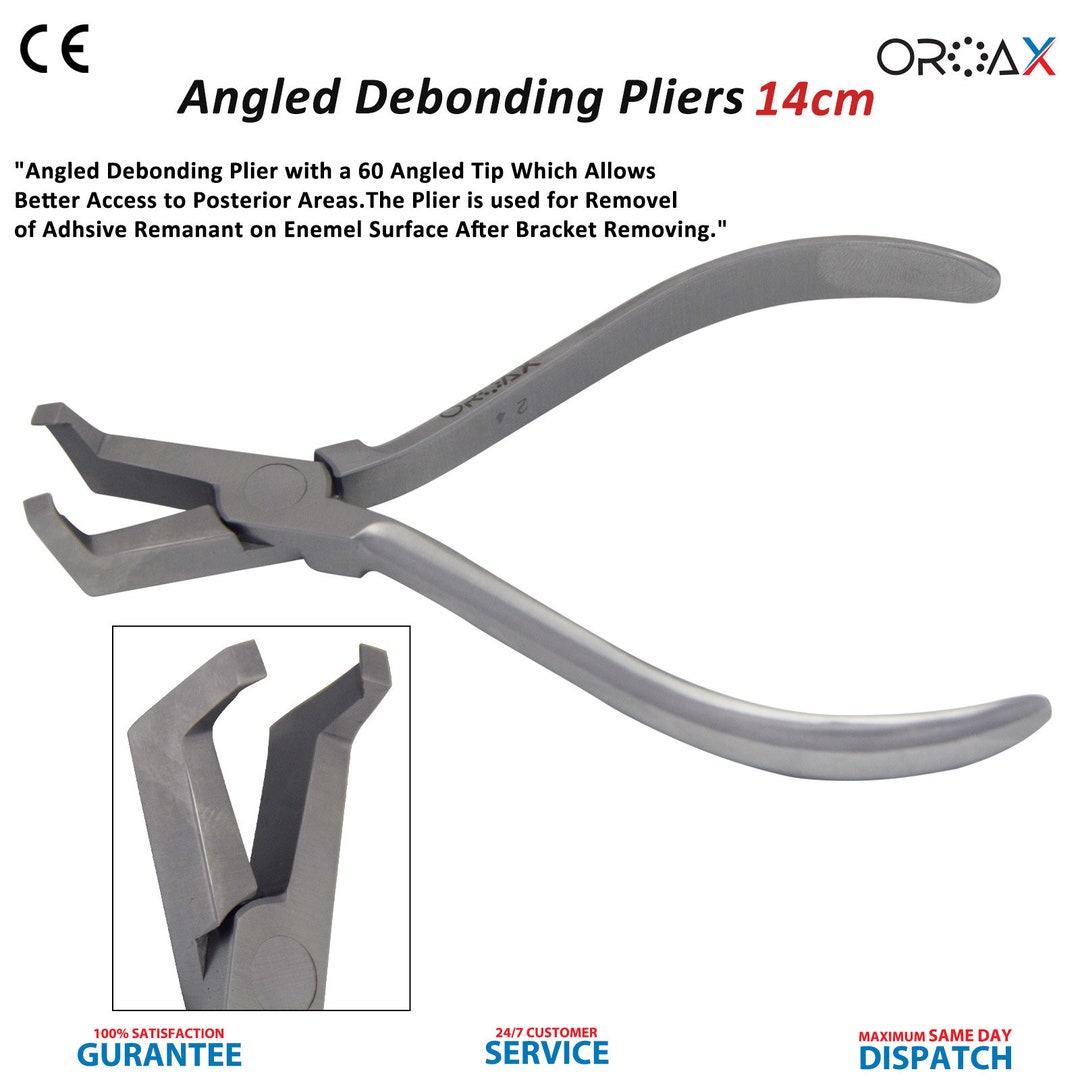 Pinza Ortodontica Togli Attacchi Rimozione Adesivo Strumenti - Foto 6