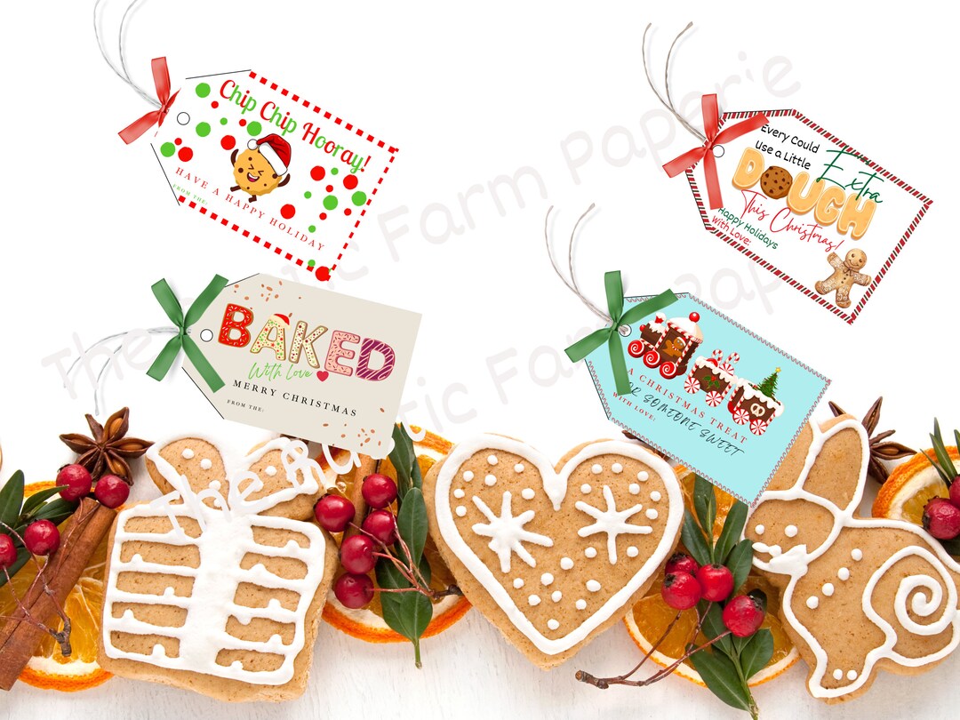 Printable Baking Cookie Gift Tags - Etsy