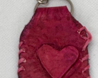 Hand-Tooled & Hand-Stamped Leather Keychains