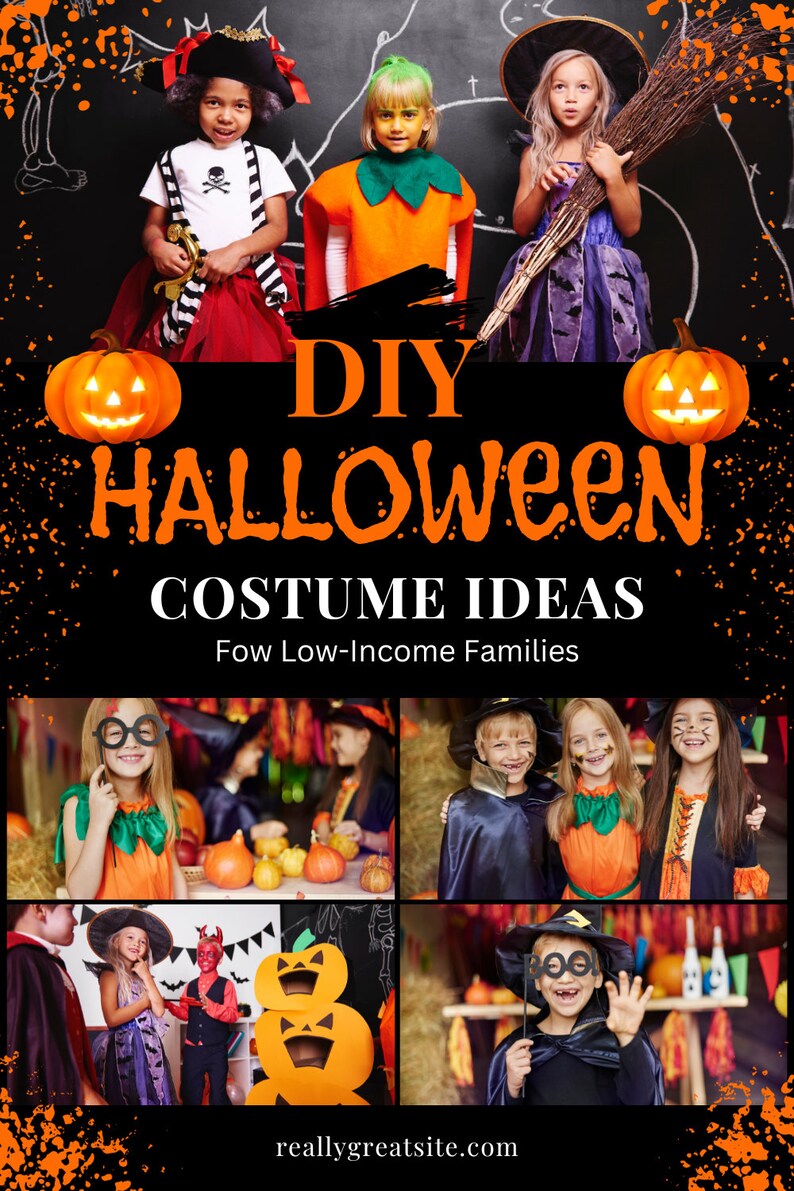 DIY Halloween Costume Ideas for Kids for Families Etsy
