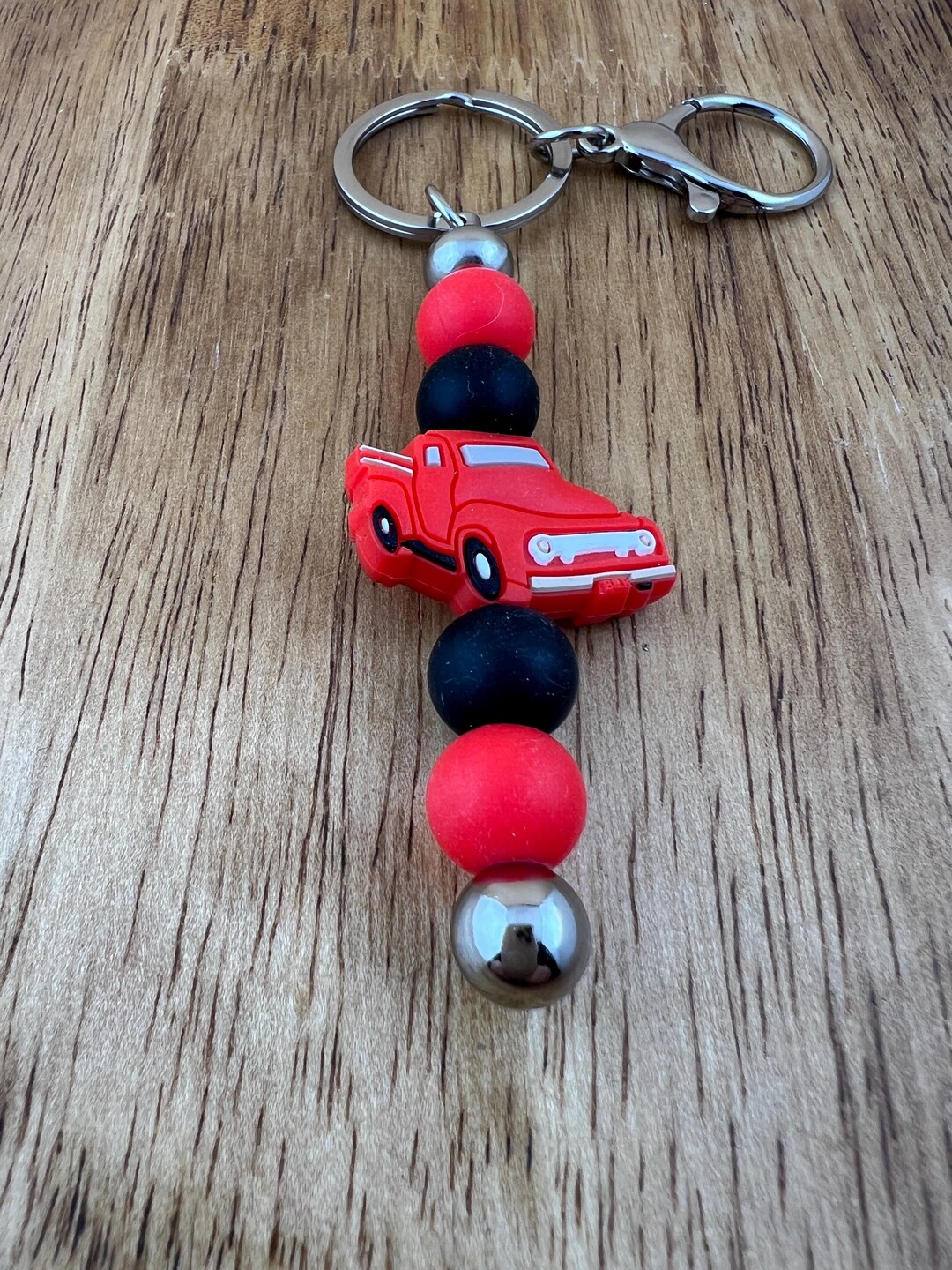 Road Rippers Keychains Red Classic Truck Key Chain, Backpack or Purse Decoration, Zipper Pull ...