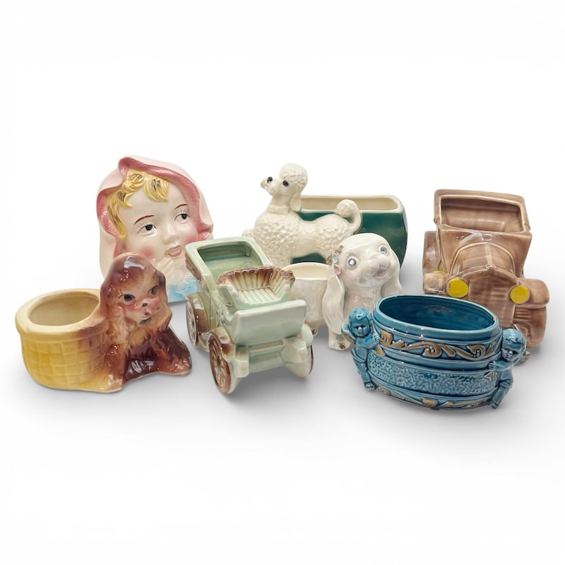 Vintage Enesco Planter - Etsy