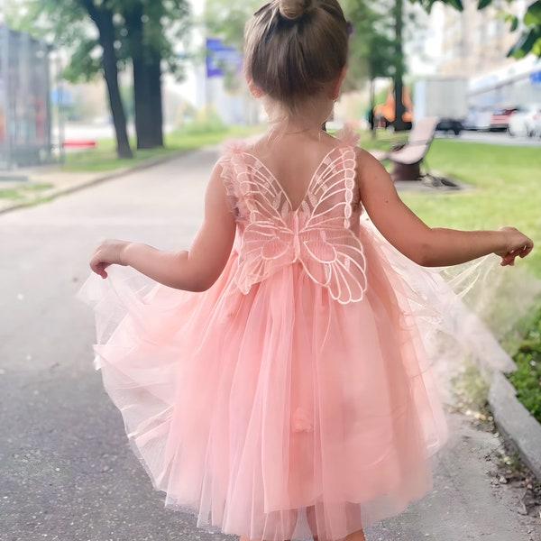 Baby Butterfly Dress Etsy Australia