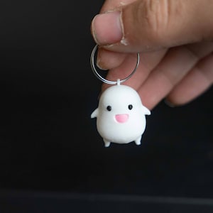 Wara Wara keychain, The boy and the heron, Wara Wara, Studio Ghibli,Cute Warawara, Wala wala, Gifts for her, Ghibli, Wara wara charm,