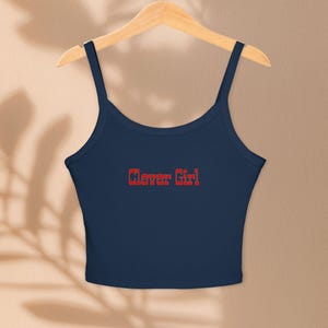 Clever Girl レディース スパゲッティ ストラップ タンクトップ