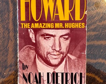 Howard The Amazing Mr. Hughes Noah Dietrich en Bob Thomas 1972 Fawcett gouden medaille