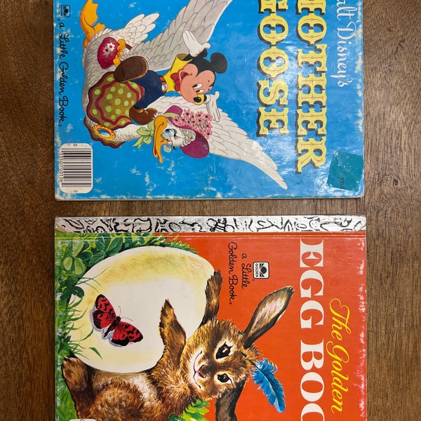 Little Golden Books, Walt Disney Mother Goose and The Golden Egg Book