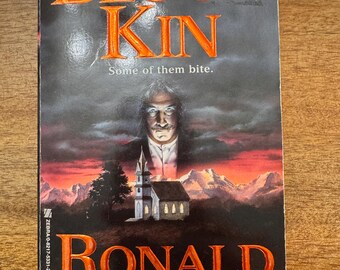 BLOOD KIN Some of Them bite By Ronald Kelly Zebra Horror 1996